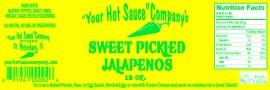 Sweet Pickled Jalapenos!